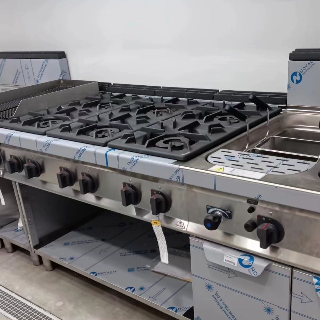 Linea di cottura potenziata - ristorante 'A figlia da Maruzzara